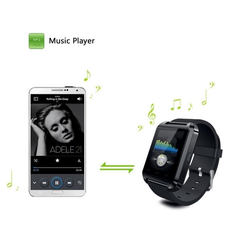 U8 Bluetooth Touch Screen Smart Wrist Watch for Android IOS Samsung iPhone other Phones - Black U8 Bluetooth Touch Screen Smart Wrist Watch for Android IOS Samsung iPhone other Phones - Black